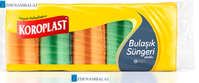 KOROPLAST BULAŞIK SÜNGERİ 5 ADET