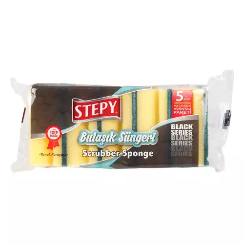 STEPY BULAŞIK SÜNGERİ 5 ADET