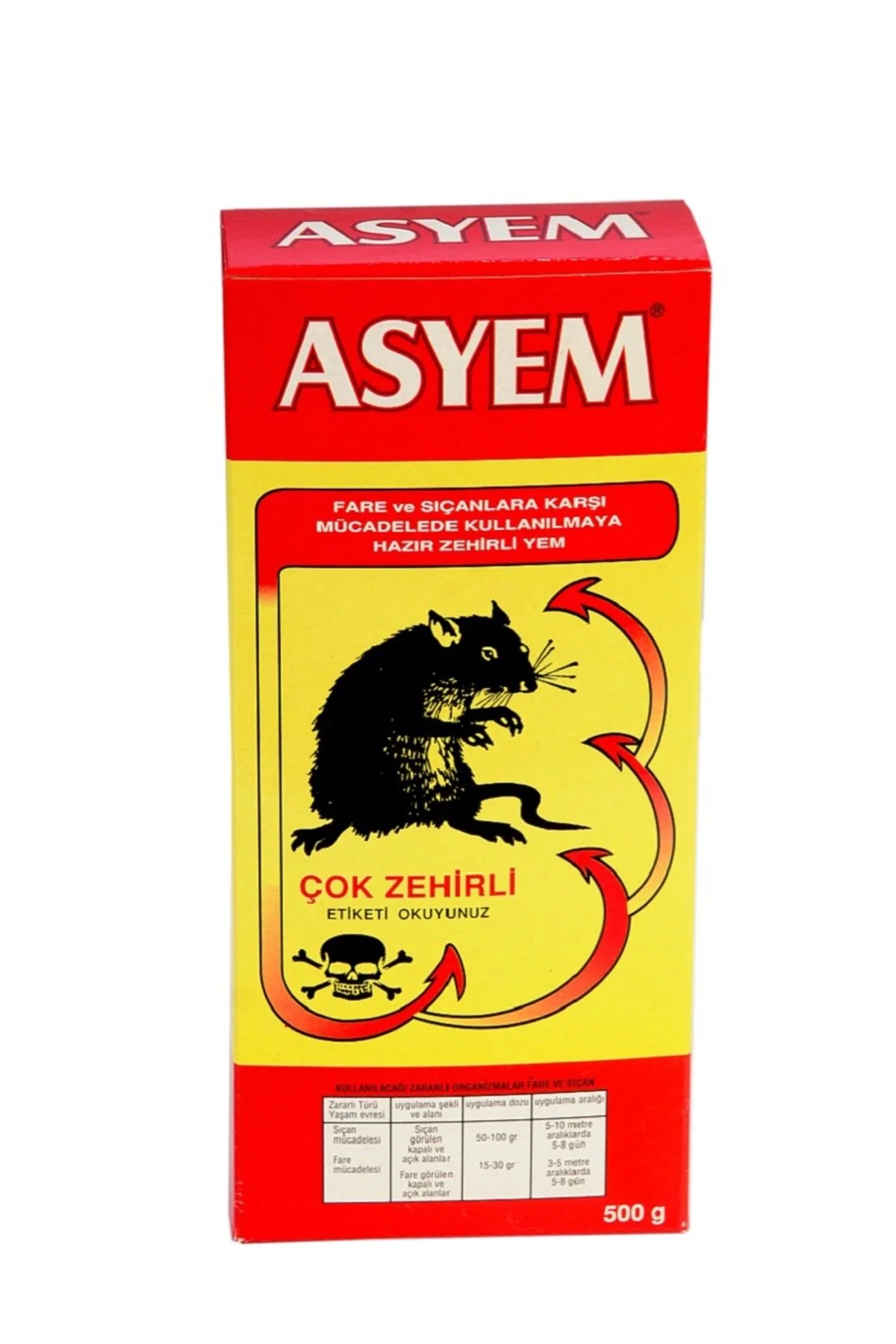 ASYEM FARE ZEHİRİ 500 GR