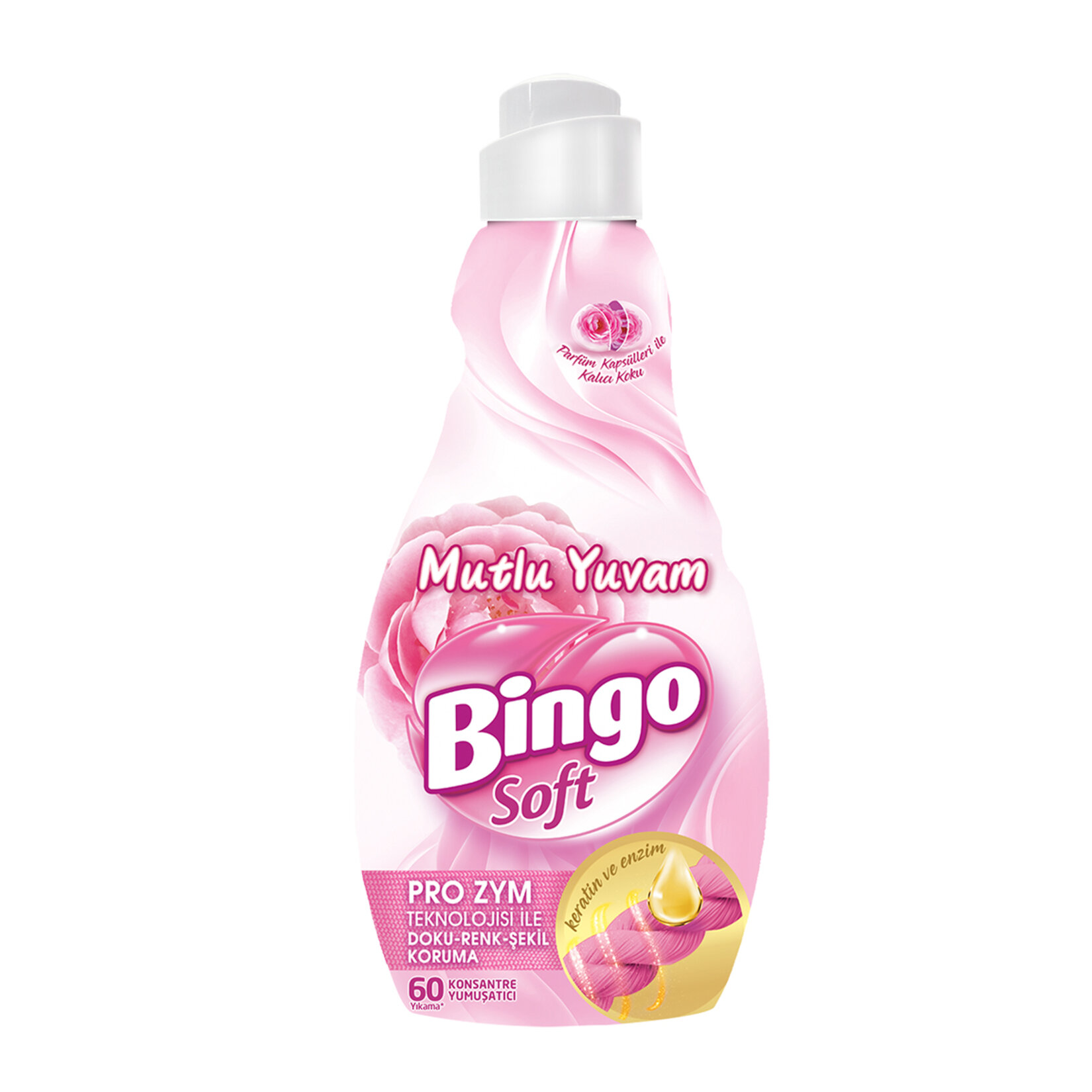 BİNGO SOFT MUTLU YUVAM  KONSANTRE YUMUŞATICI 1440 ML