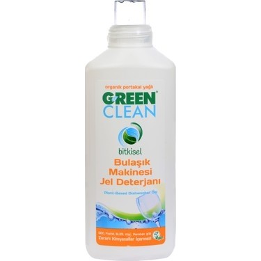 GREEN CLEAN BİTKİSEL BULAŞIK MAKİNESİ JEL DETERJAN 1000 ML