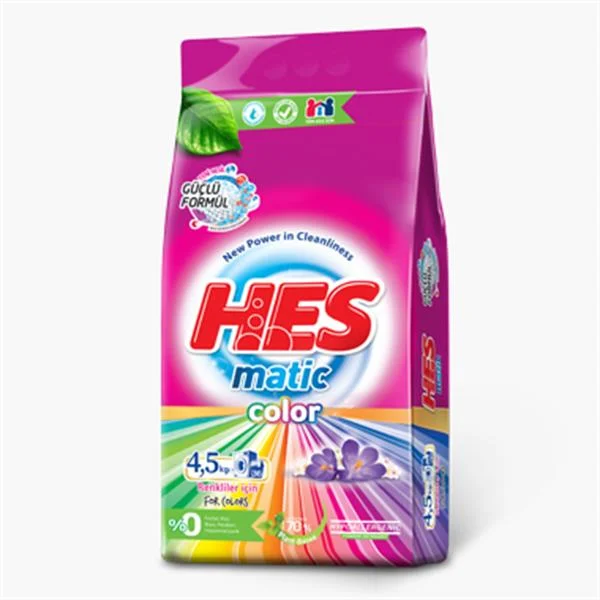 HES MATİK COLOR RENKLİLER İÇİN 4,5 KG