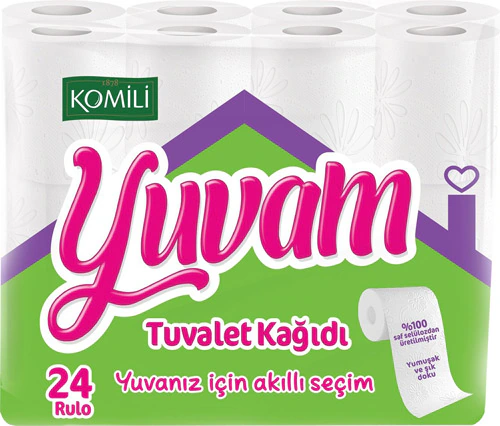 KOMİLİ YUVAM TUVALET KAĞIDI 24 ADET