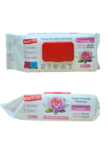 KOROPLAST YÜZEY TEMİZLİK HAVLUSU LOTUS ÇİÇEĞİ