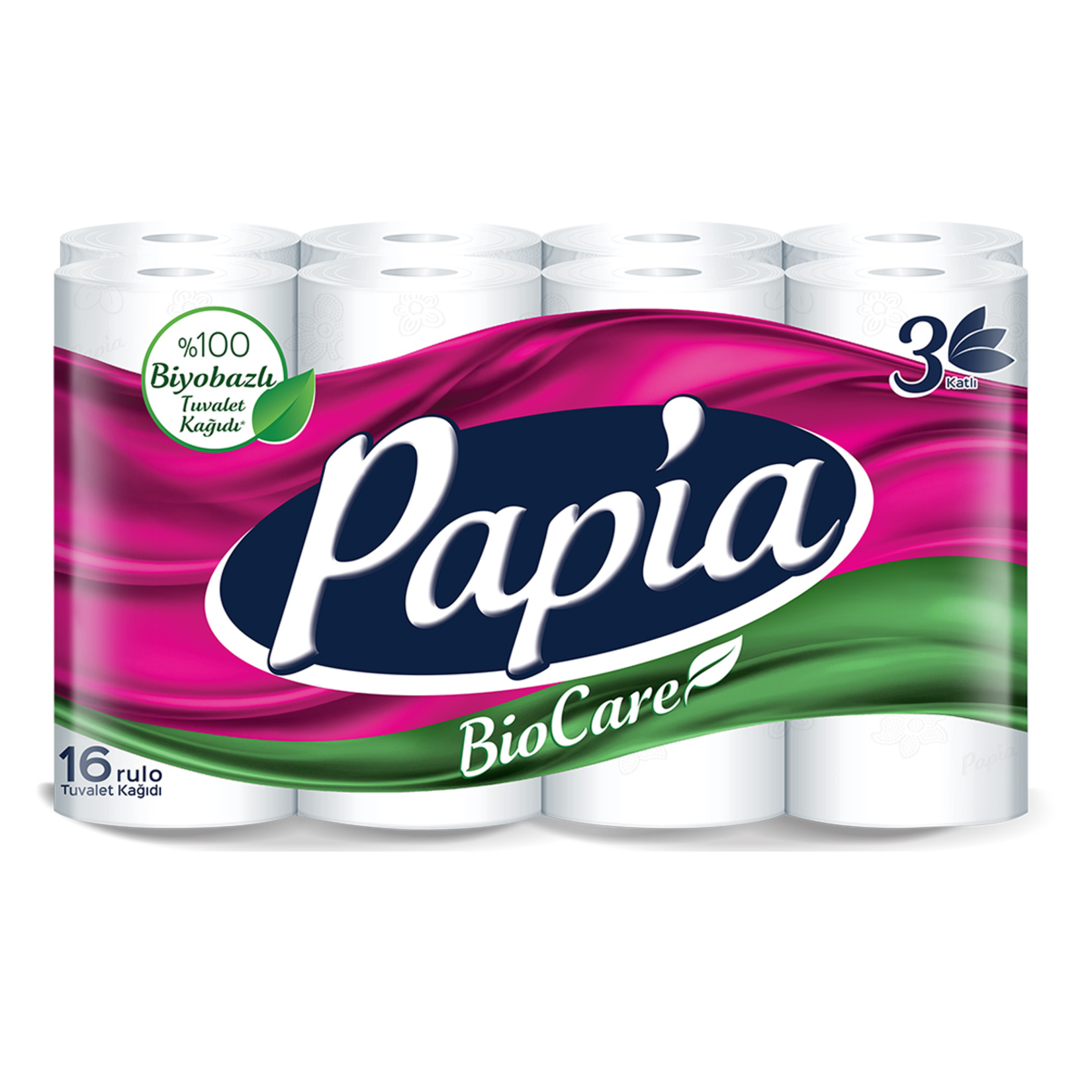 PAPİA BIOCARE TUVALET KAĞIDI 16 ADET