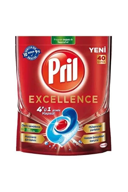 PRIL EXCELLENCE 4Ü1 ARADA KAPSÜL 40 ADET