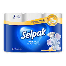 SELPAK EXTRA HAVLU  YAĞ EMİCİ 3LÜ