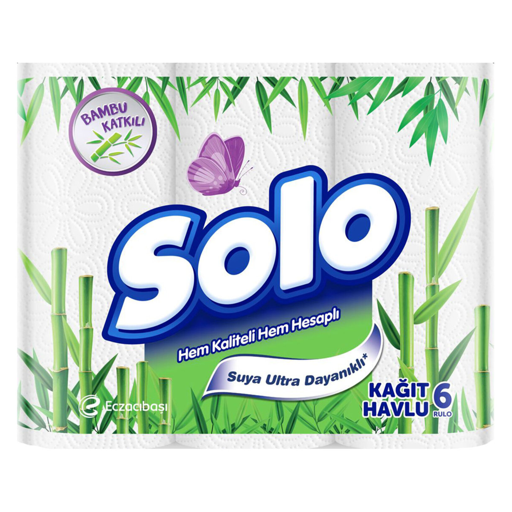 SOLO BAMBU KAĞIT HAVLU 6 LI