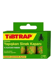 TIBTRAP YAPIŞKAN SİNEK KAPANI 4 ADET