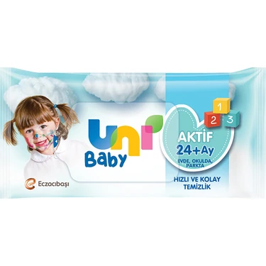 UNI BABY AKTİF CEP MENDİLİ