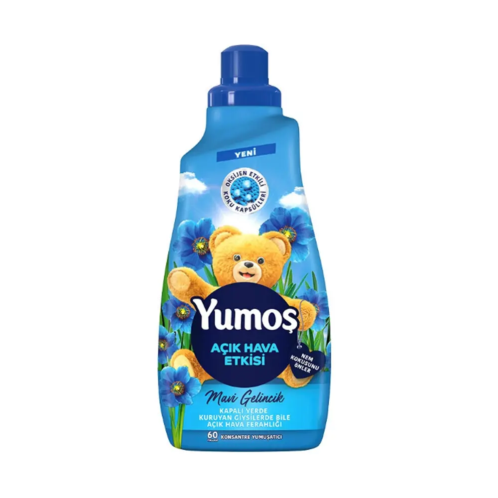YUMOŞ MAVİ GELİNCİL  KONSANTRE YUMUŞATICI 1440 ML