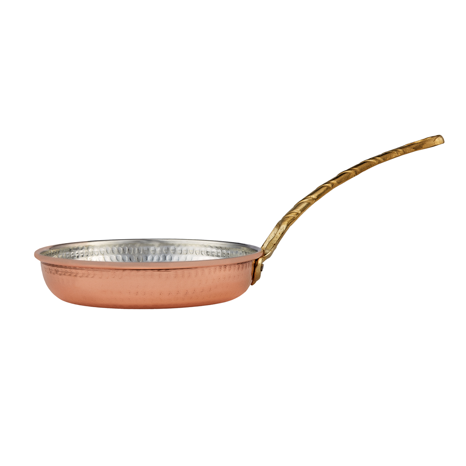TÜRKMEN BAKIR TAVA 20 CM 0014