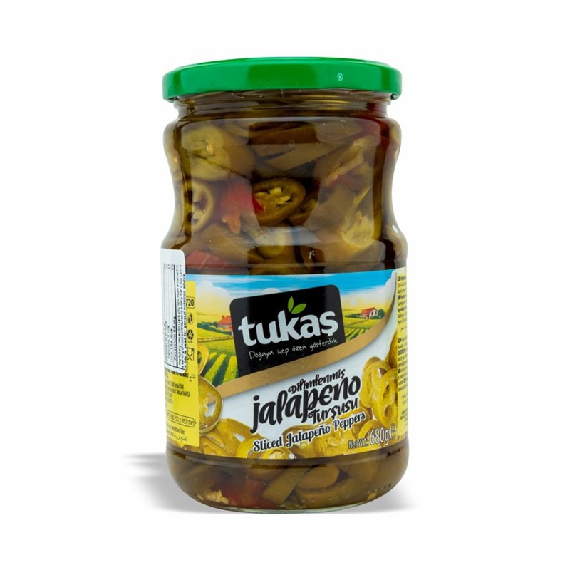 TUKAŞ JALAPENO BİBER TURŞUSU 680 GR
