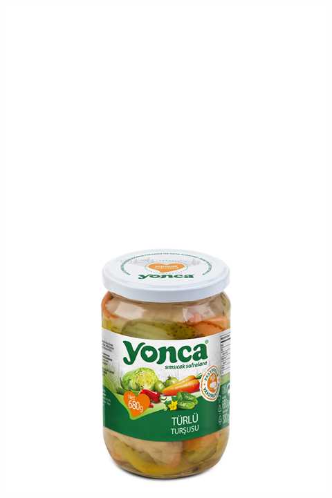 YONCA TÜRLÜ TURŞUSU 680 GR