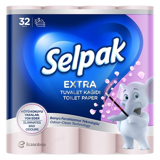 SELPAK EXTRA TUVALET KAĞIDI 32 ADET