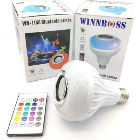 WİNNBOSS LED MUSİC BLUETOOTHLU AMPUL WN1156