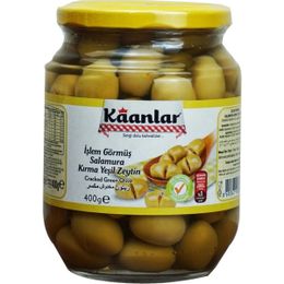 KAANLAR KIRMA YEŞİL ZEYTİN 400 GR