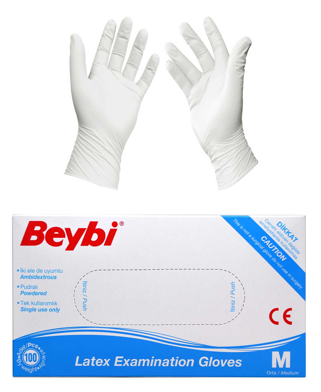 BEYBİ LATEX ELDİVEN M BOY