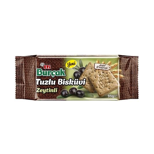 ETİ BURÇAK TUZLU ZEYTİNLİ BİSKÜVİ 91 GR