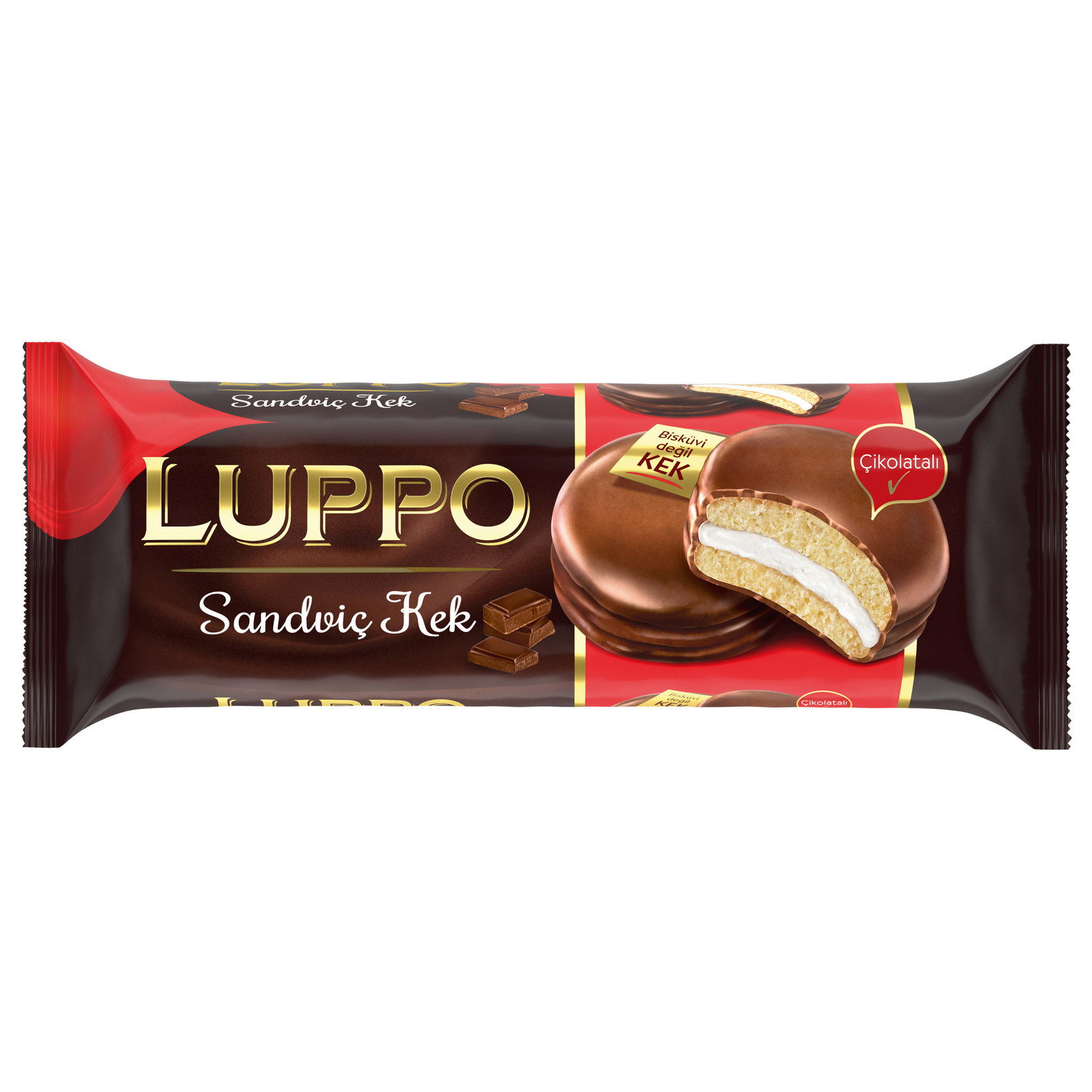 LUPPO ÇİKOLATALI SANDVİÇ KEK 184 GR
