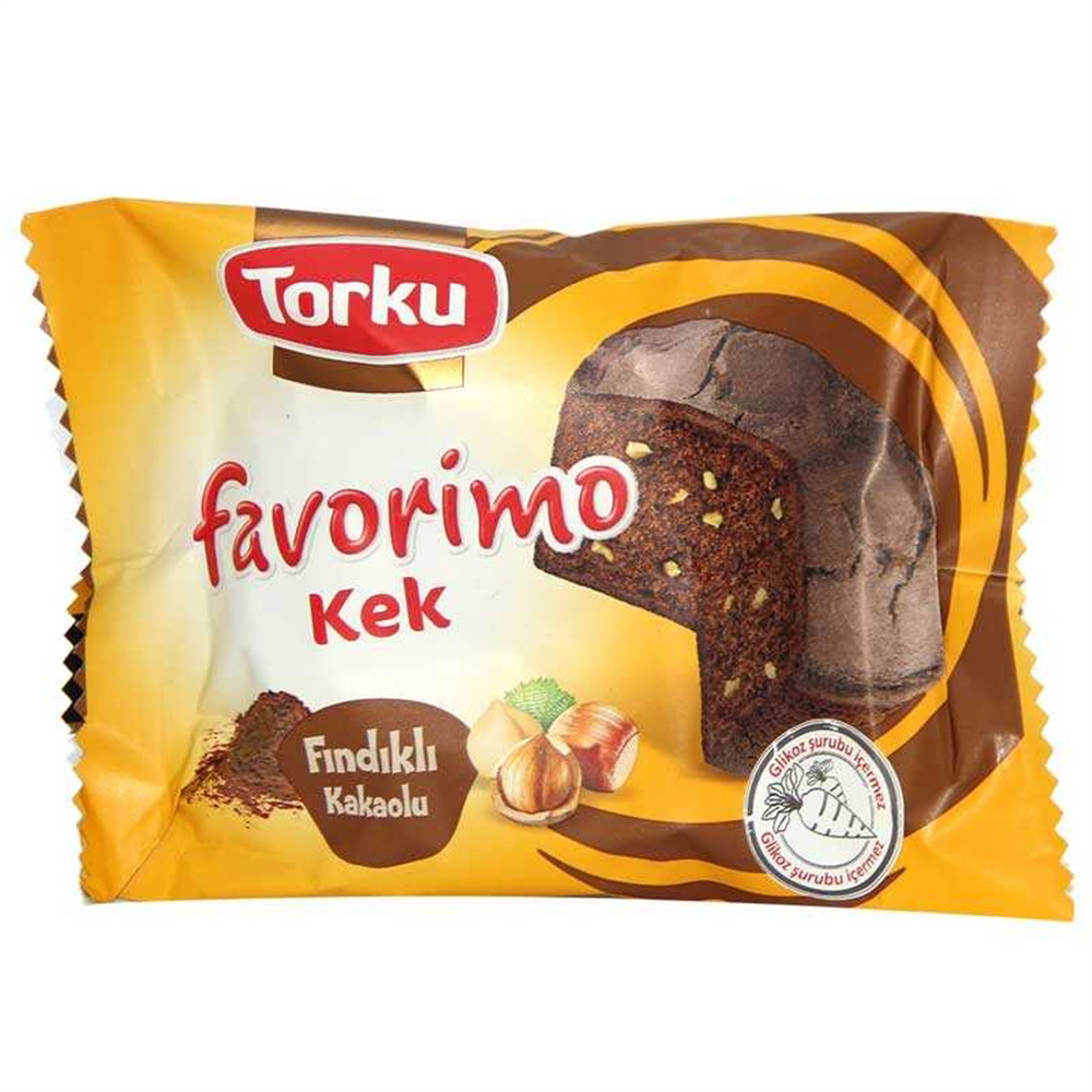 TORKU FAVORİMO FINDIKLI KAKAOLU KEK 35 GR
