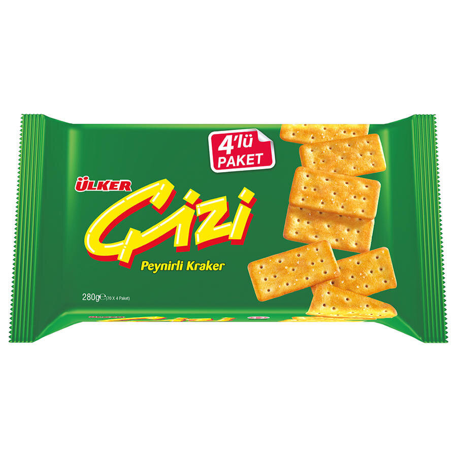 ÜLKER ÇİZİ KRAKER 4'LÜ