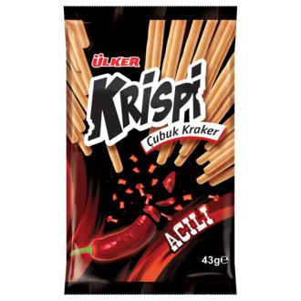 ÜLKER KRİSPİ ACILI ÇUBUK KRAKER 43G