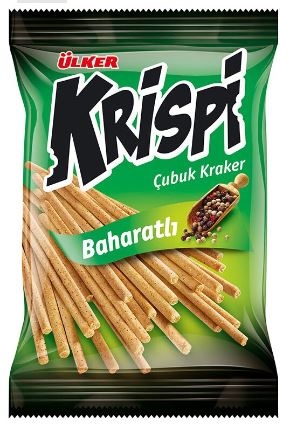 ÜLKER KRİSPİ BAHARATLI ÇUBUK KRAKER 43G