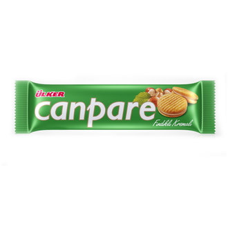 ÜLKER ÜLKER CANPARE FINDIK KREMALI BİSKÜVİ 81G
