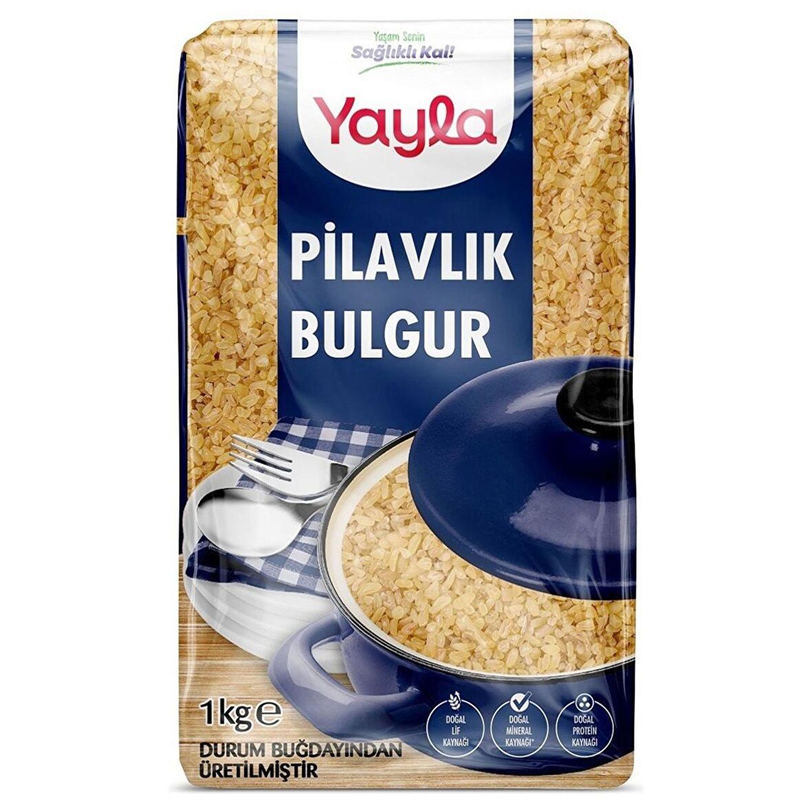 YAYLA PİLAVLIK BULGUR 1 KG
