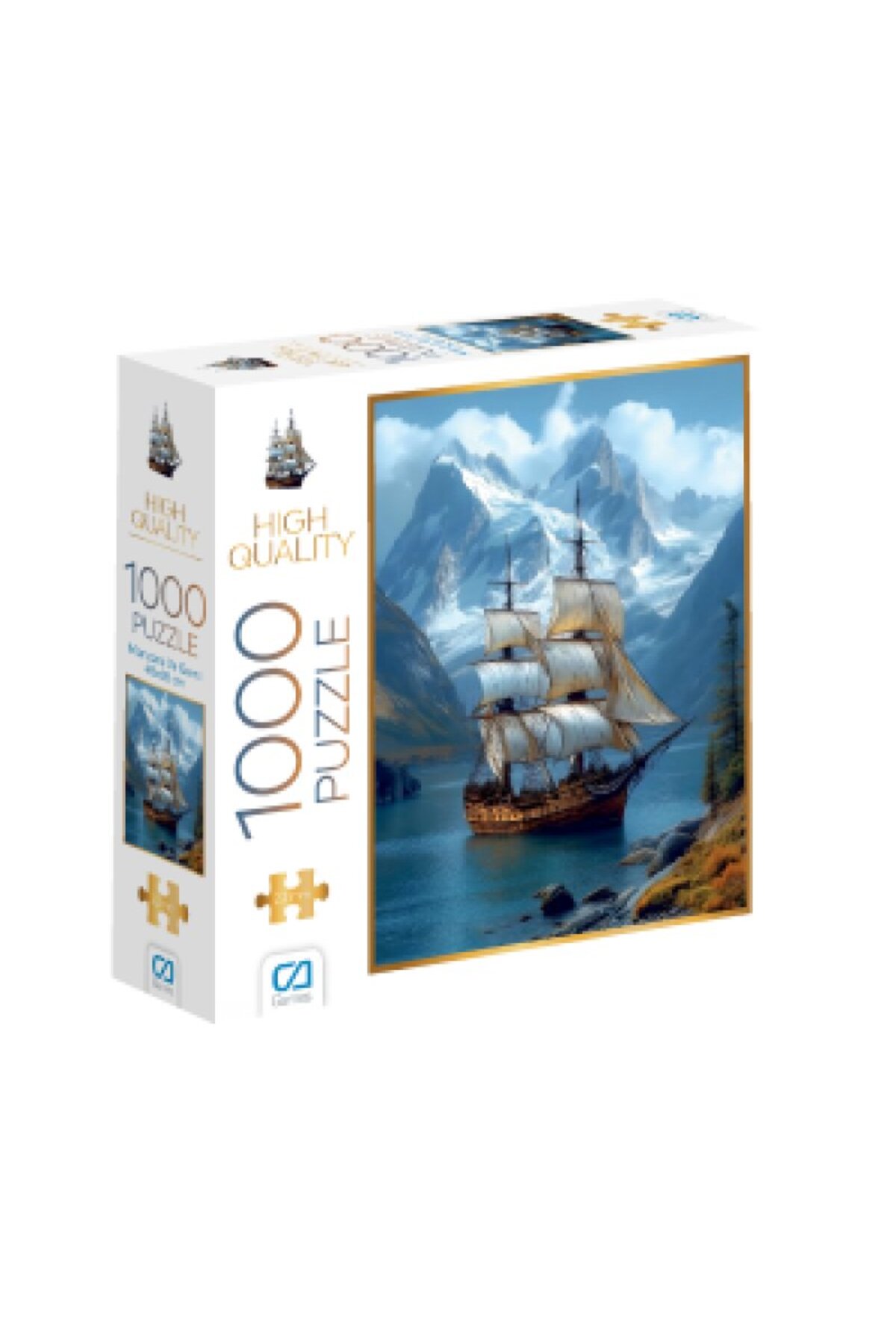 CA GAMES MANZARA VE GEMİ PUZZLE 1000 PARÇA 7072