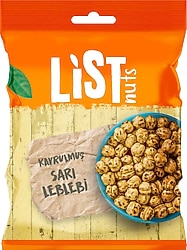 LIST NUTS KAVRULMUŞ LEBLEBİ 75 GR