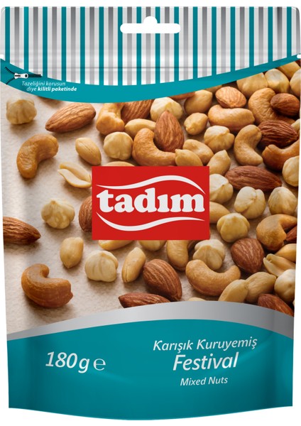 TADIM KARIŞIK KURUYEMİŞ FESTİVAL 180 GR