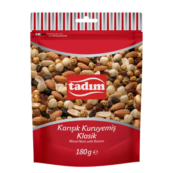 TADIM KARIŞIK KURUYEMİŞ KLASİK 180 GR