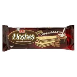 ETİ HOŞBEŞ ÇITIRLIĞI ÇİKOLATALI GOFRET 29 GR