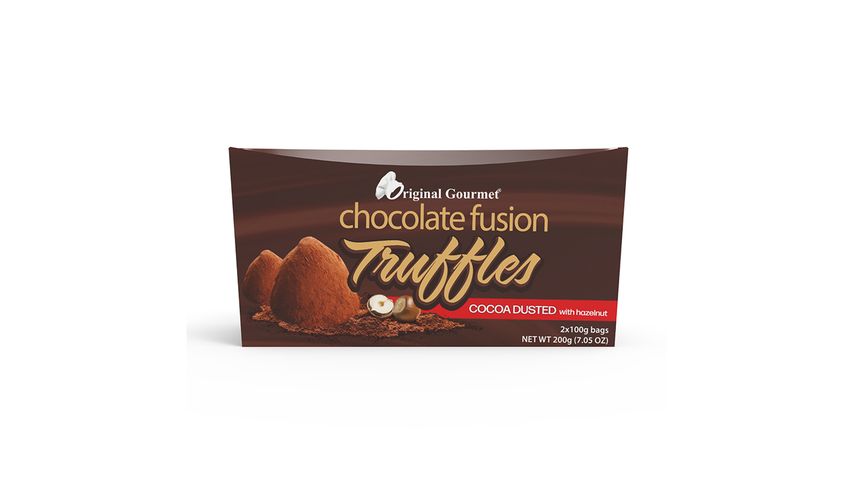 ORIGINAL GOURMET TRUFFLES  KAKAO KAPLI FINDIKLI TRÜF 200 GR