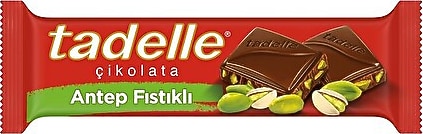 TADELLE ANTEP FISTIKLI ÇİKOLATA TABLET  30 GR