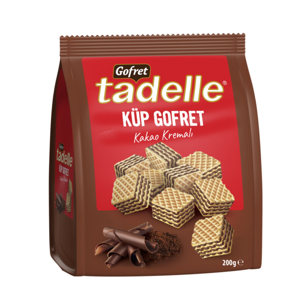 TADELLE KAKAOLU KÜP GOFRET 200 GR