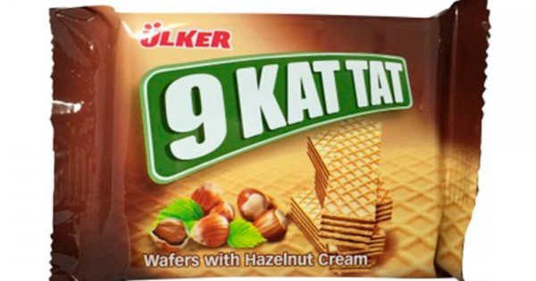 ÜLKER 9 KAT TAT FINDIK GOFRET 39G