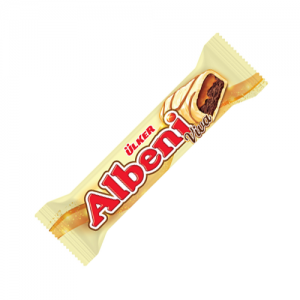 ÜLKER ALBENİ BEYAZ ÇİKOLATA KAPLAMALI 36 GR