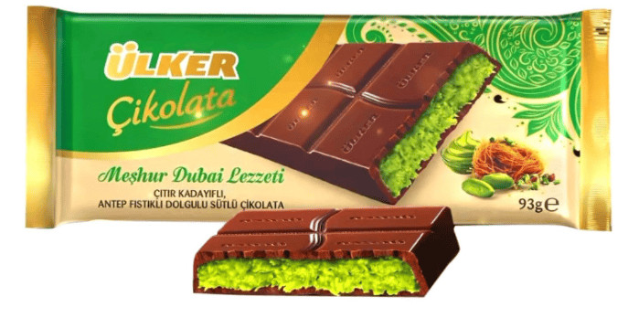 ÜLKER   ÇİKOLATA KADAYIFLI DUBAİ LEZZETİ 93G