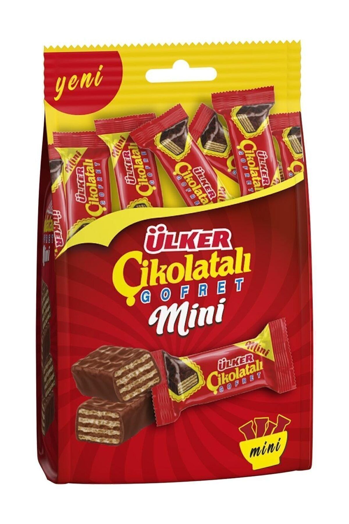 ÜLKER ÇİKOLATALI GOFRET MİNİ 82 GR