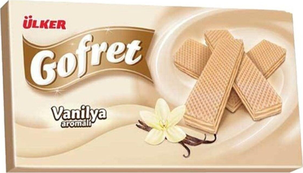 ÜLKER DELUXE GOFRET VANİLYALI 220G