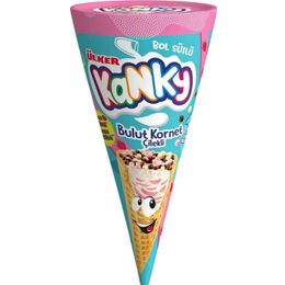 ÜLKER KANKY SÜTLÜ ÇİLEK DOLGULU KORNET 26,5 GR