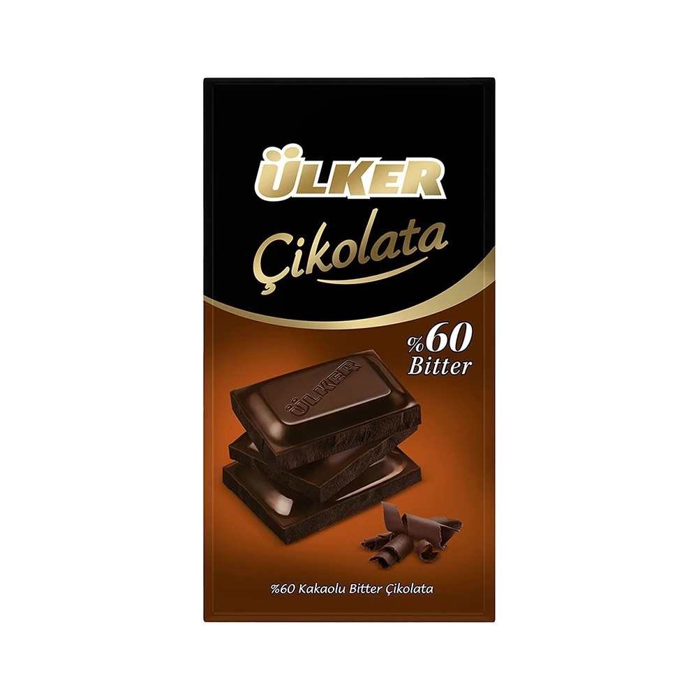 ÜLKER  TABLET ÇIKOLATA BITTER 70G