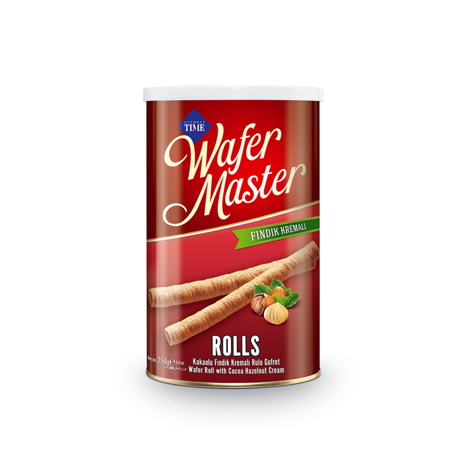 WAFER MASTER KAKAO FINDIKLI TENEKE 240 GR