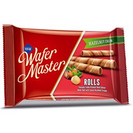 WAFER MASTER KAKAOLU FINDIK KREMALI RULO GOFRET 75 GR
