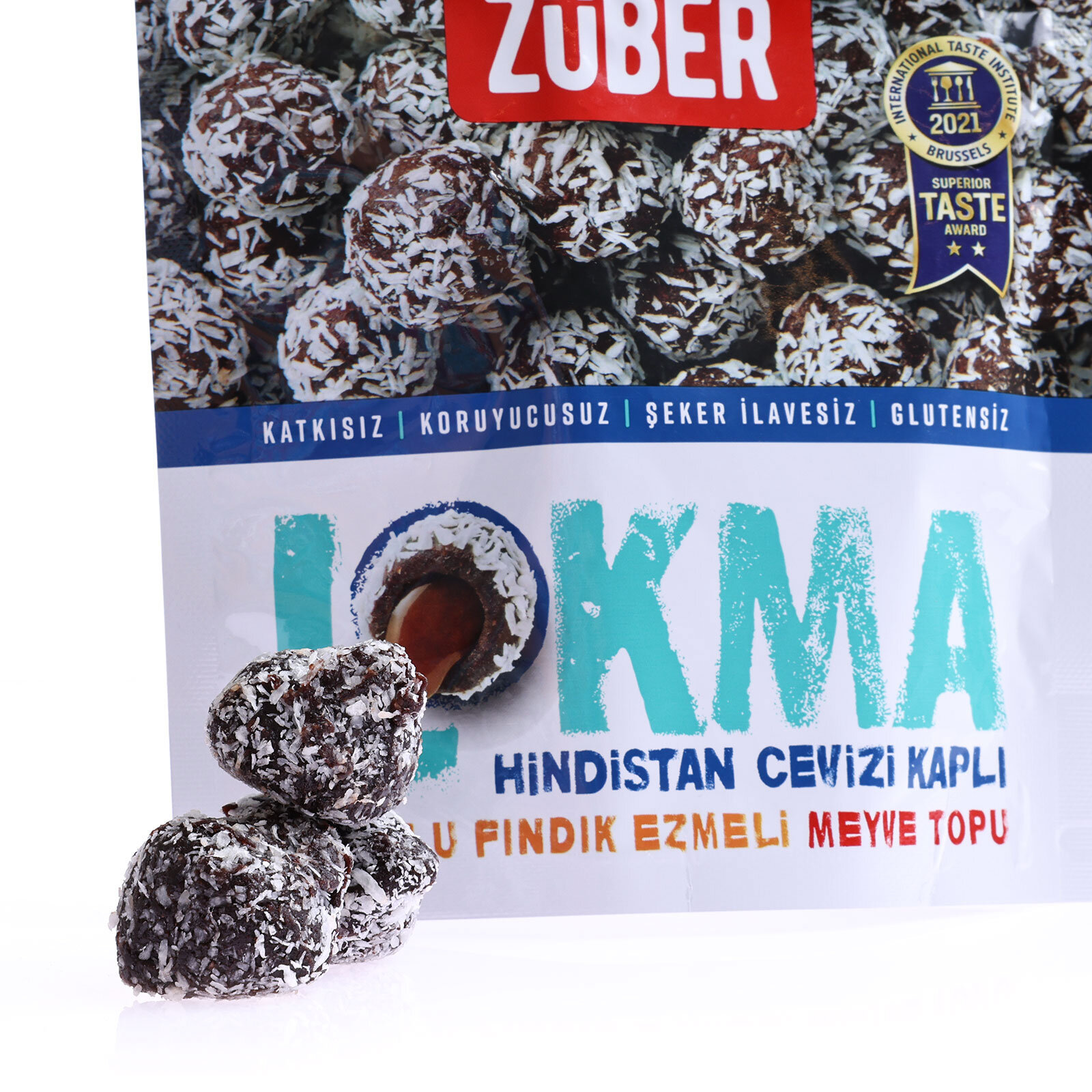 ZÜBER LOKMA HİNDİSTAN CEVİZLİ 96 GR 