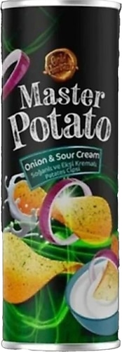 MASTER PATATO SOĞANLI & EKŞİ KREMALI CİPS 60 GR
