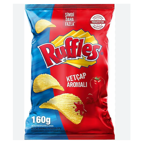 RUFFLES KETÇAP 160 GR